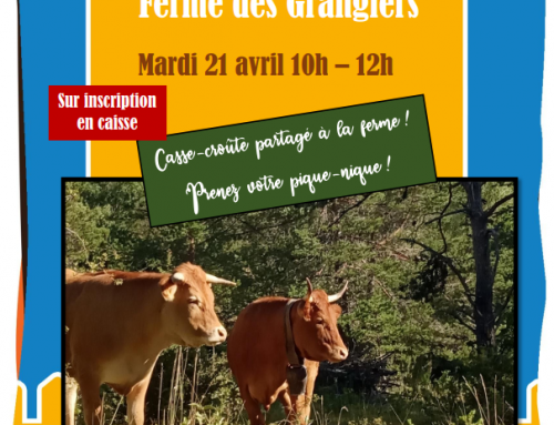 VISITE DE FERME – LA FERME DES GRANGIERS